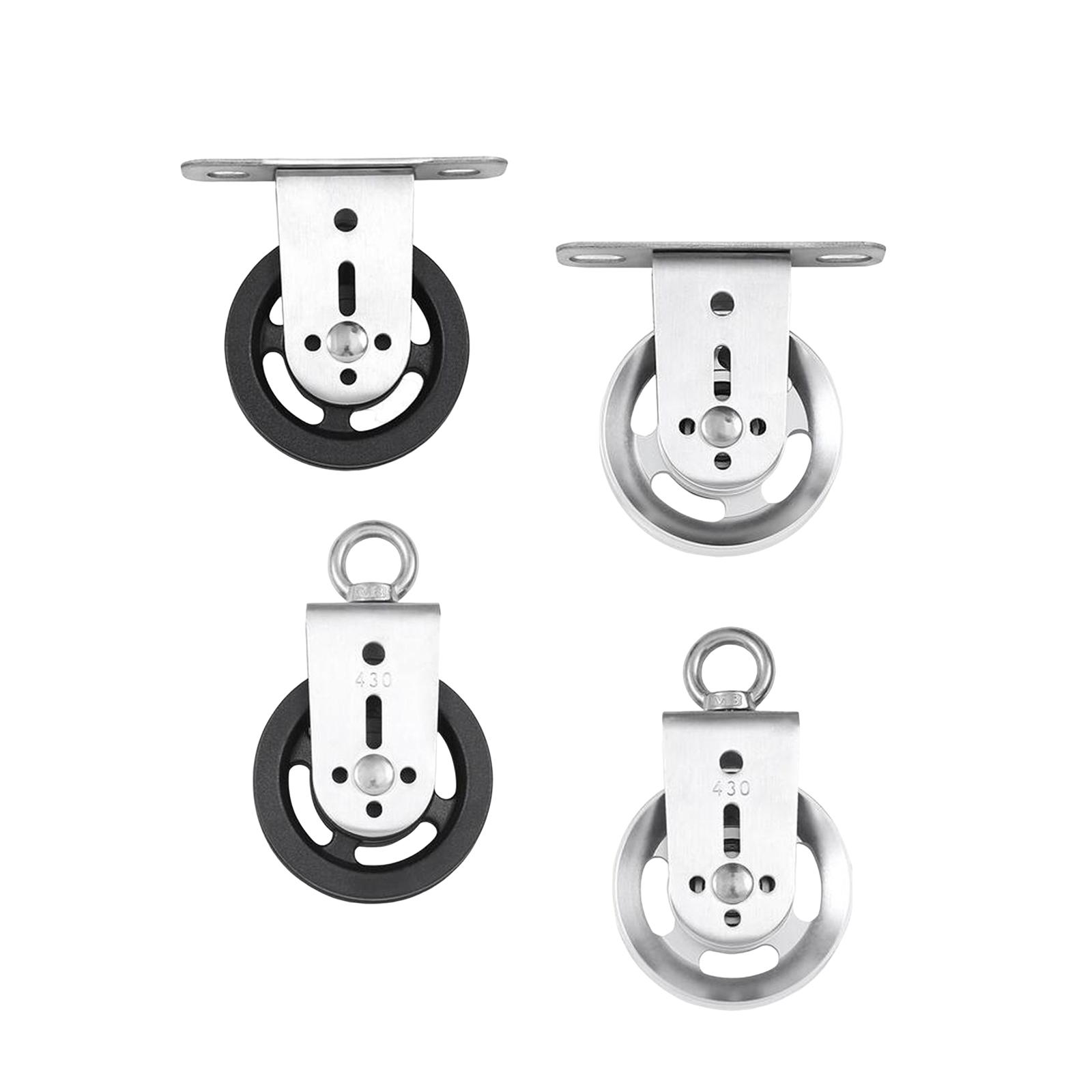 Bearing Pulley Wheel Low Noise Lifting Pulley for Ladder Lifts Home Fitness