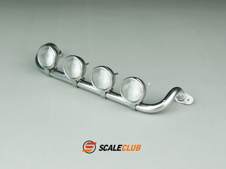 Scaleclub Model High Roof 3363 1851 Upgrade Metall-Lampenschale Kuppellampenständer für Tamiya Lesu RC Truck – Detail 5