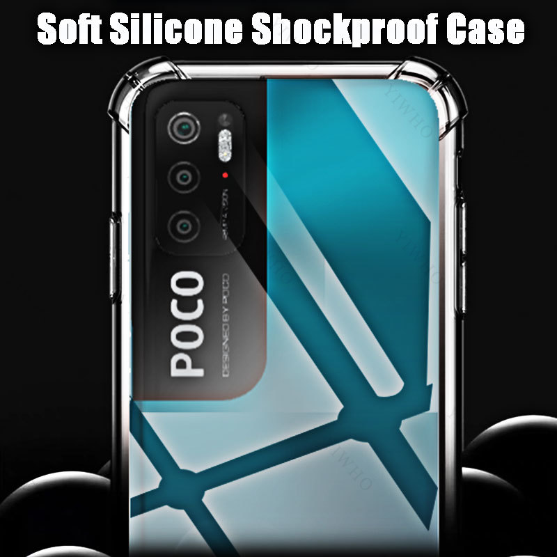 Für Xiaomi Poco M3 Pro 5G Telefon Soft Case HD Transparent für Xiaomi Poko M3Pro 5g 6,5 "M2103K19PG Stoßfest Anti-Scratch Abdeckungen – Detail 6