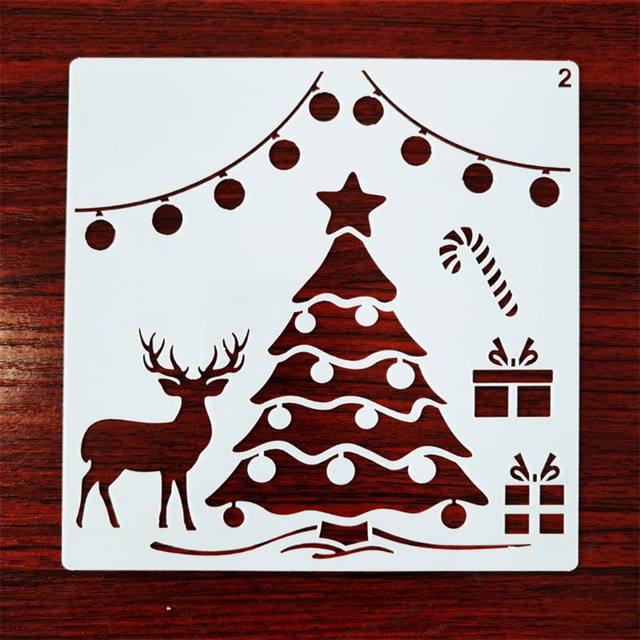 12pcs-pack-christmas-painting-stencil-christmas-decoration-supplies-aliexpress
