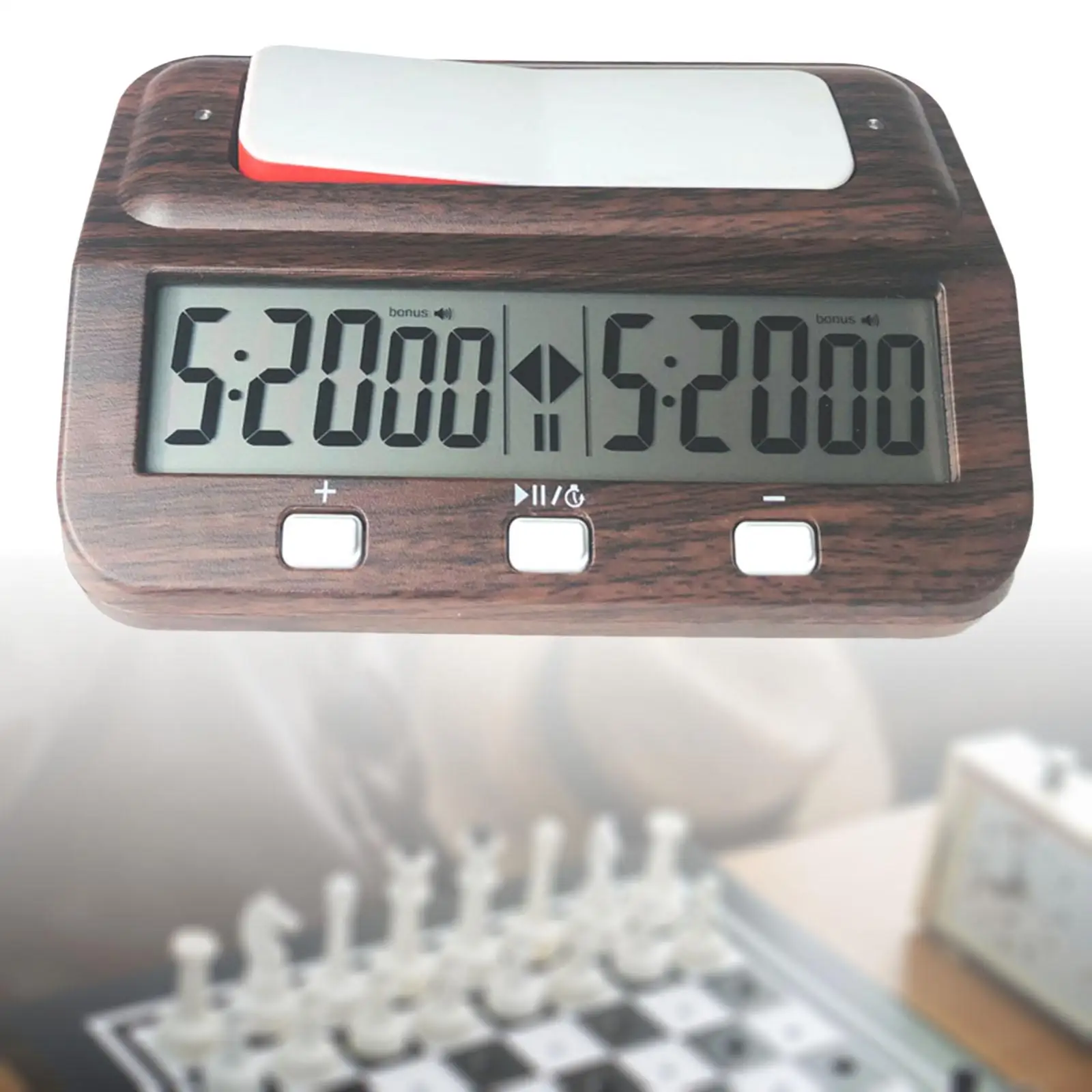 Chess Clock International Chess Timer Clock Analogue Chess Clock Tournament Clock Portable for Chinese Chess Game Competition