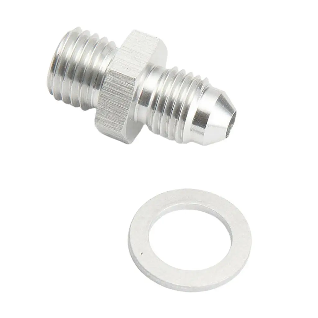 M12x1 4 Oil Feed Adapter 1mm Restrictor Adaptor for  Turbocharger