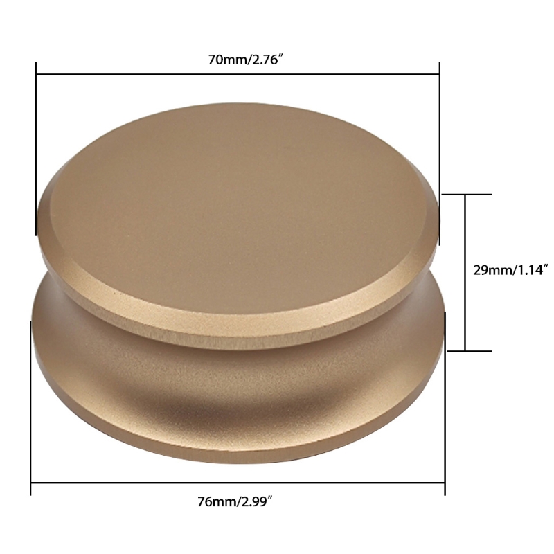 liga de alumínio material universal lp vinil turntables metal disco registro peso estabilizador universal jogador áudio parte