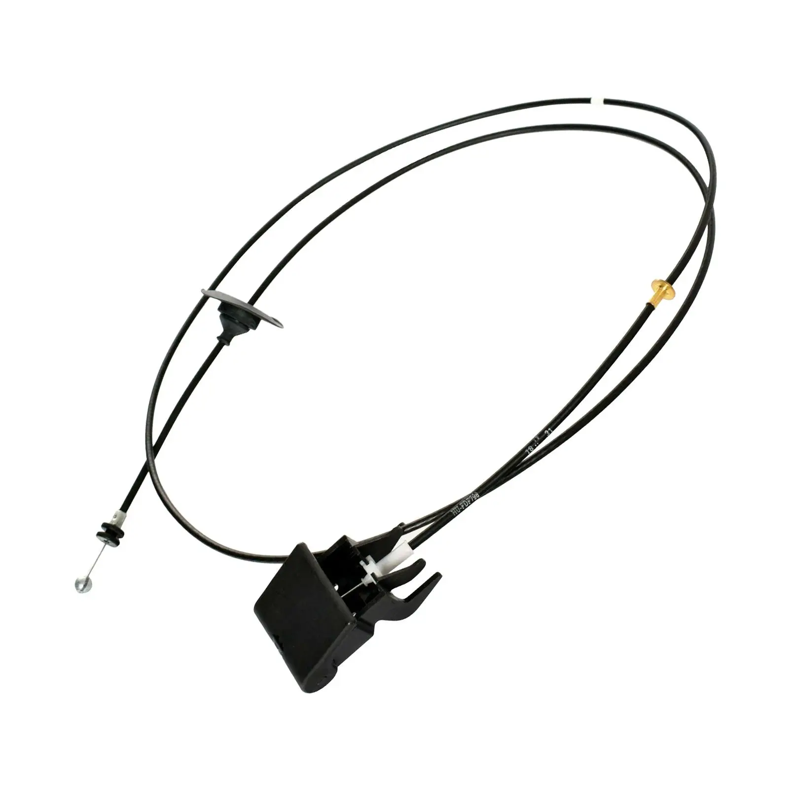 Front Hood Release Cable Wire 1027235 5R2Z16A665Ab Fit  Falcon BA BF Plastic Car Acessories Black