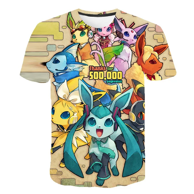 Pokemon Pikachu T Shirt Cartoon Short Sleeve Boys Girls T-Shirt Kids Pokemon  Tshirts Funny Tees Tops Children Pokemon Clothing - AliExpress