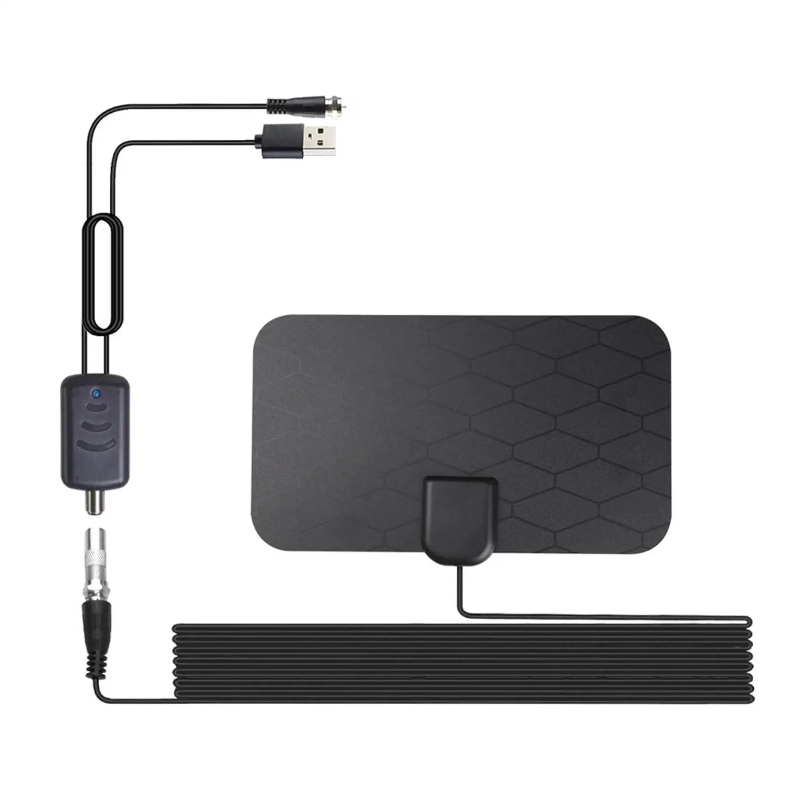  Digital Indoor Amplified TV Antenna W/ Free View Television Local Channels Smart HDTV Antenna