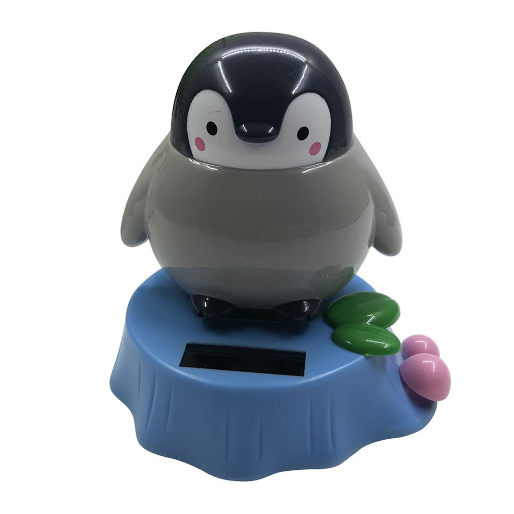 Solar Dancing Toy Animal Solar Powered Penguin Swinging Animated Bobble