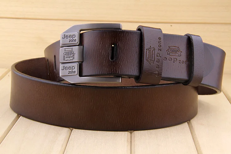 Title 10, Fashion Men Belt Male High Quality Leather Belt...