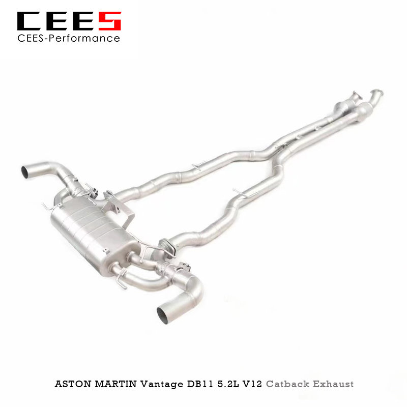 Aston Martin DB11 V12/V8 5.2L/4.0T 2017-2018 Stainless Steel Valve Exhaust