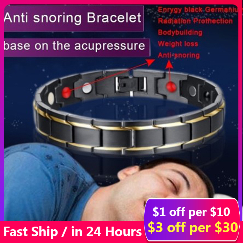 Best of Magnetic Bracelet Anti-snoring Health Care Anti Snore Wrist Watch Sleep Snoring Couple Magnetic Bracelet For Sleeping Goods Reviews & Tips