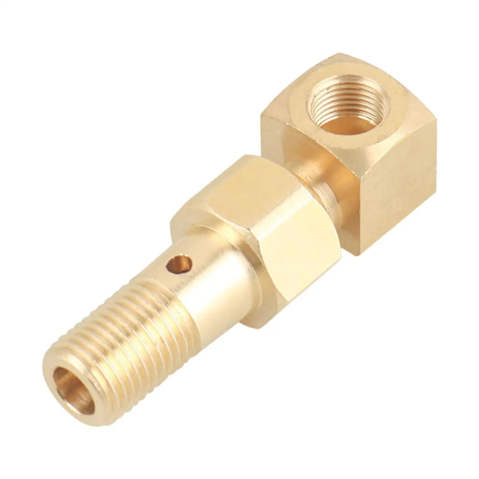 Fuel Pressure Gauge Banjo Bolt Adapter Fittings Tool Heavy Duty Accessories Fuel Pressure Gauge Adapter for Del Sol 93-97