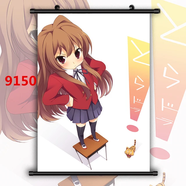 Toradora! Aisaka Taiga Anime HD Canvas Print Wall Poster Scroll Room Decor