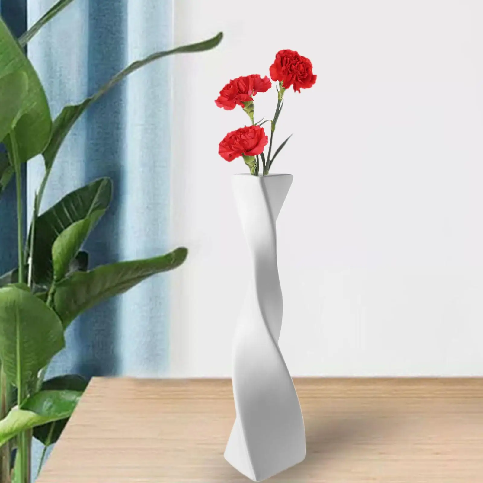 Modern Ceramic Vase for Dried Flowers Decor Flowers Pot Floral Arrangement for Farmhouse Party Entryway Bedroom Office