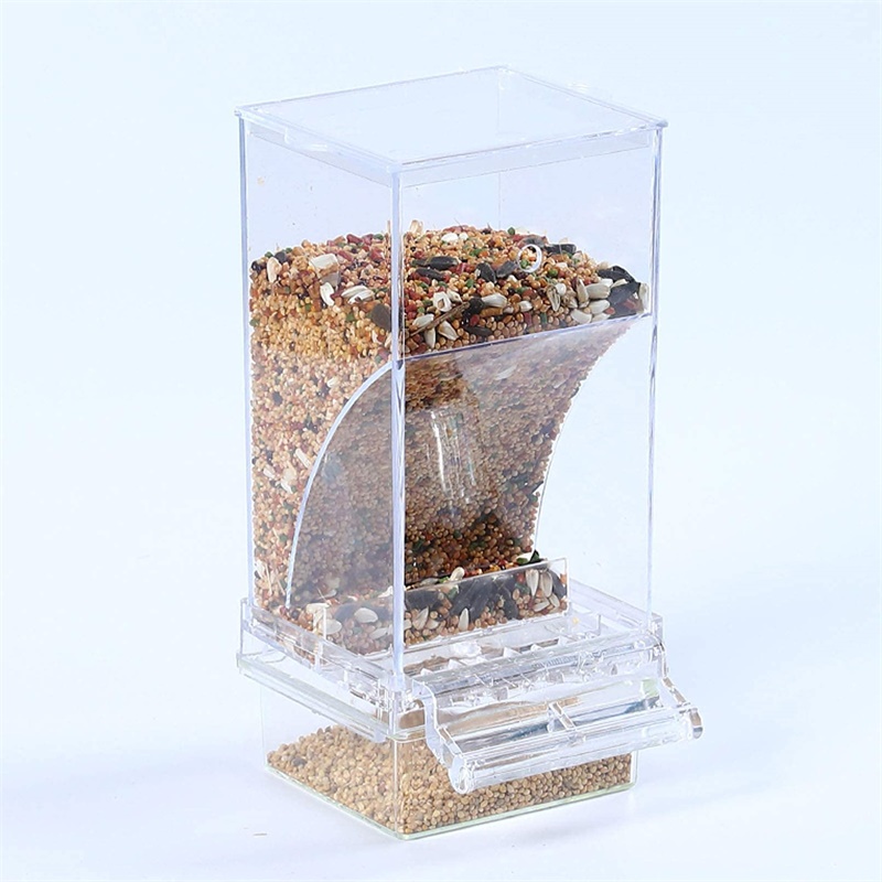 Title 8, Bird Feeder Automatic Parrot Feeder Beverage Ac...