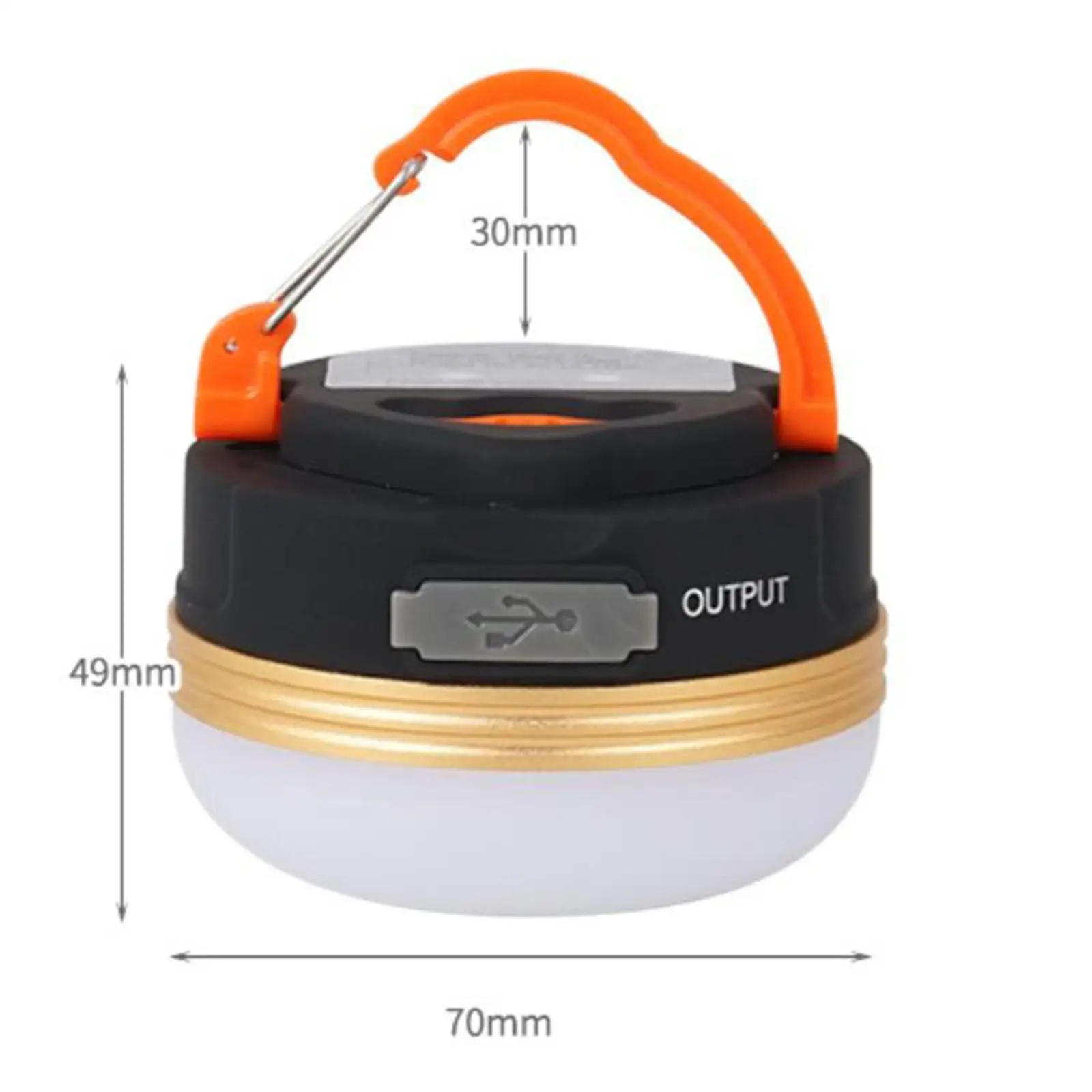 LED Camping Lantern Hanging Tent Light Electric Lantern for Survival Gear Emergency Hiking Camping Accessories Power Failure