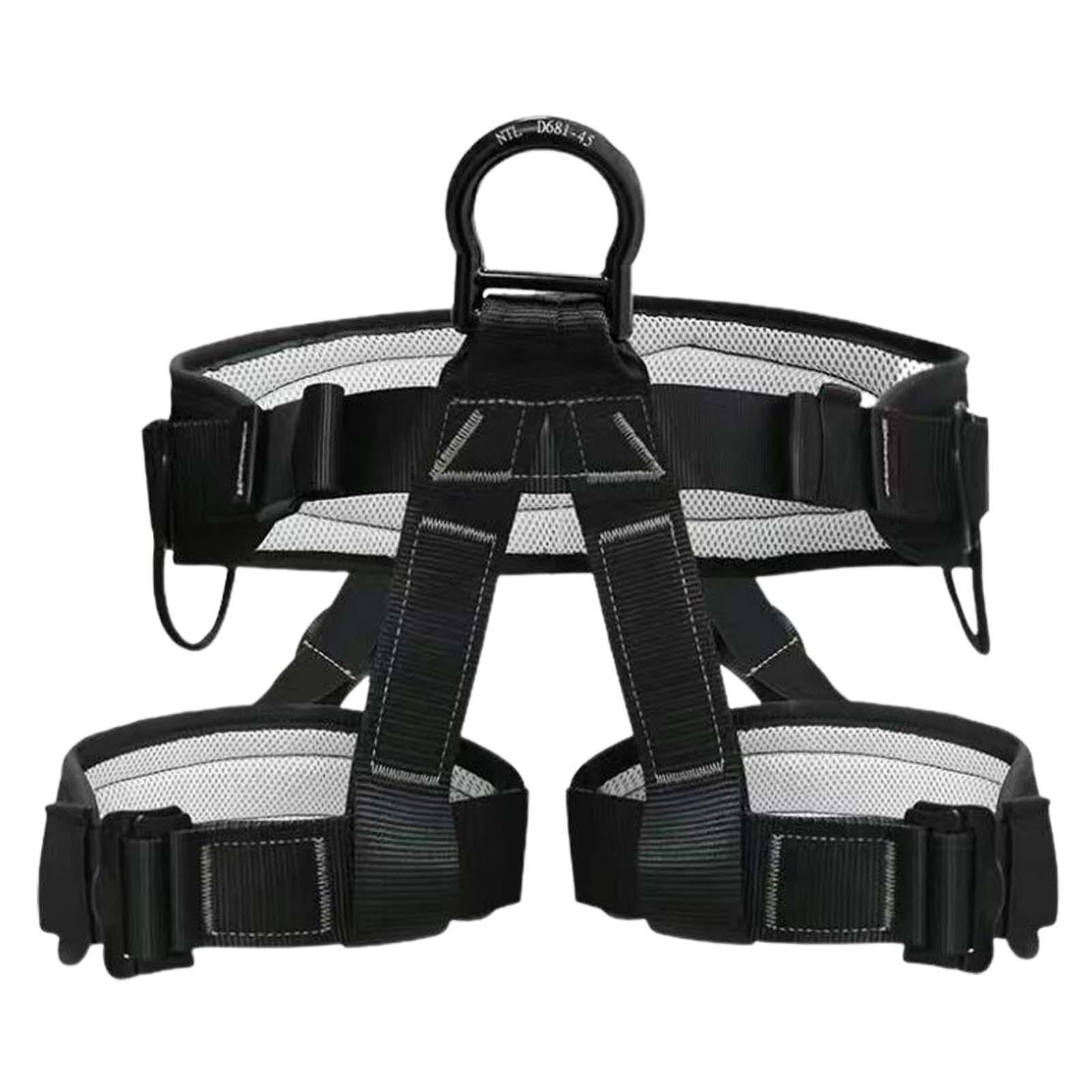 Outdoor Climbing Harness Half Body Harness for Mountaineering Expanding Tree Arborist Climbing Rappelling