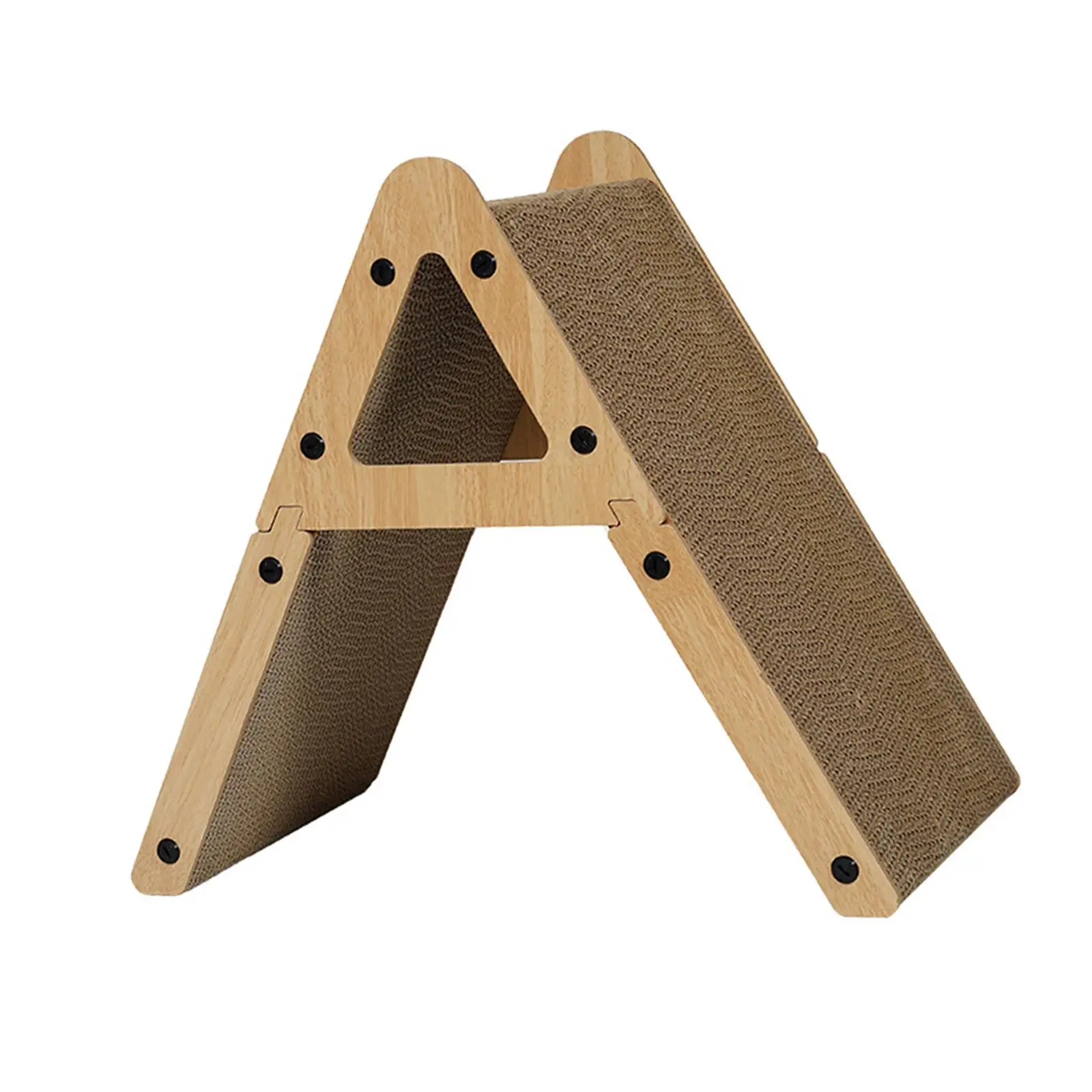 Vertical Cat Scratcher Corrugated Paper Standing Scratching Board for Claw Scratching Grinding Claws Indoor Furniture Protection