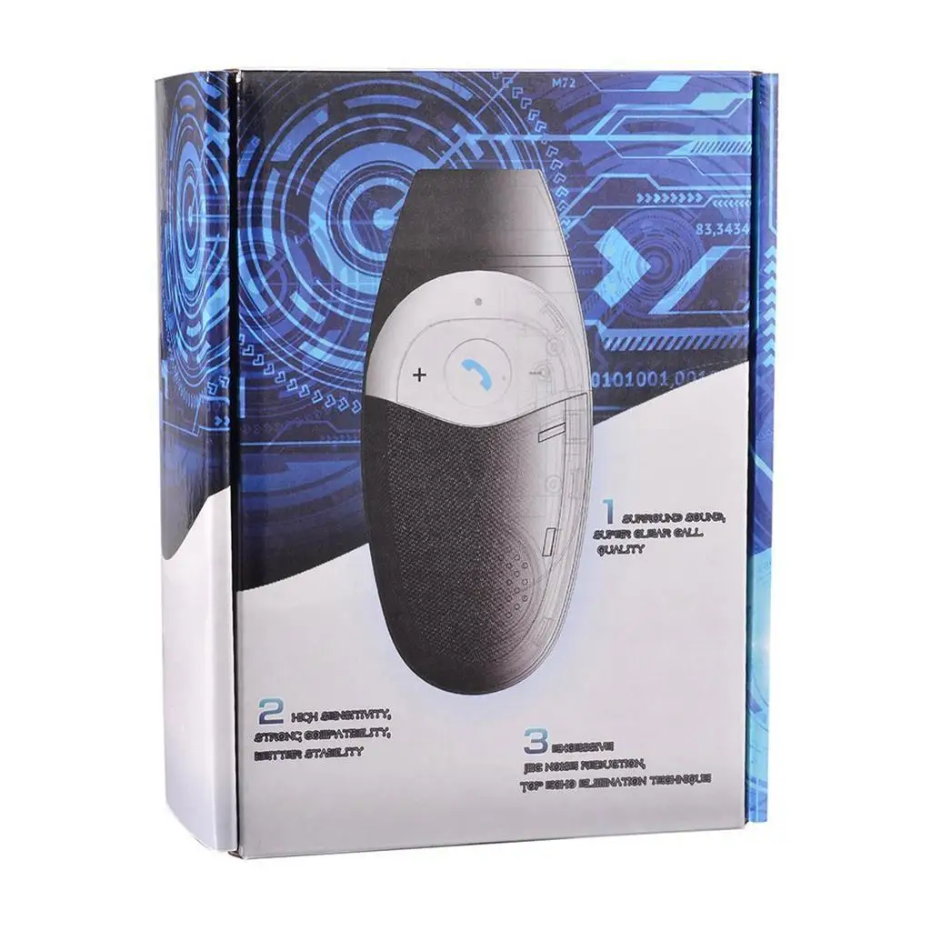 Bluetooth Car Speakerphone Drive Wireless Handsfree Car Kit Speaker
