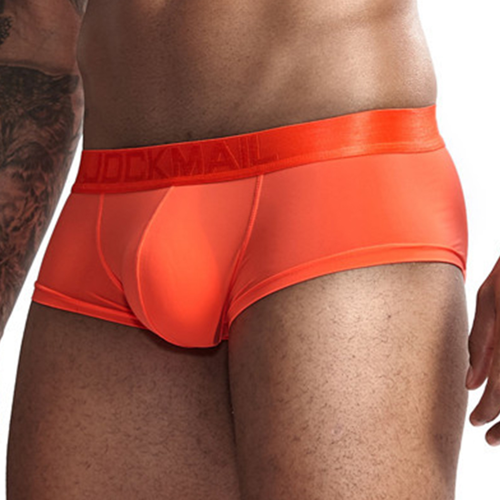 Title 27, Roupa interior masculina jockmail boxer de seda...