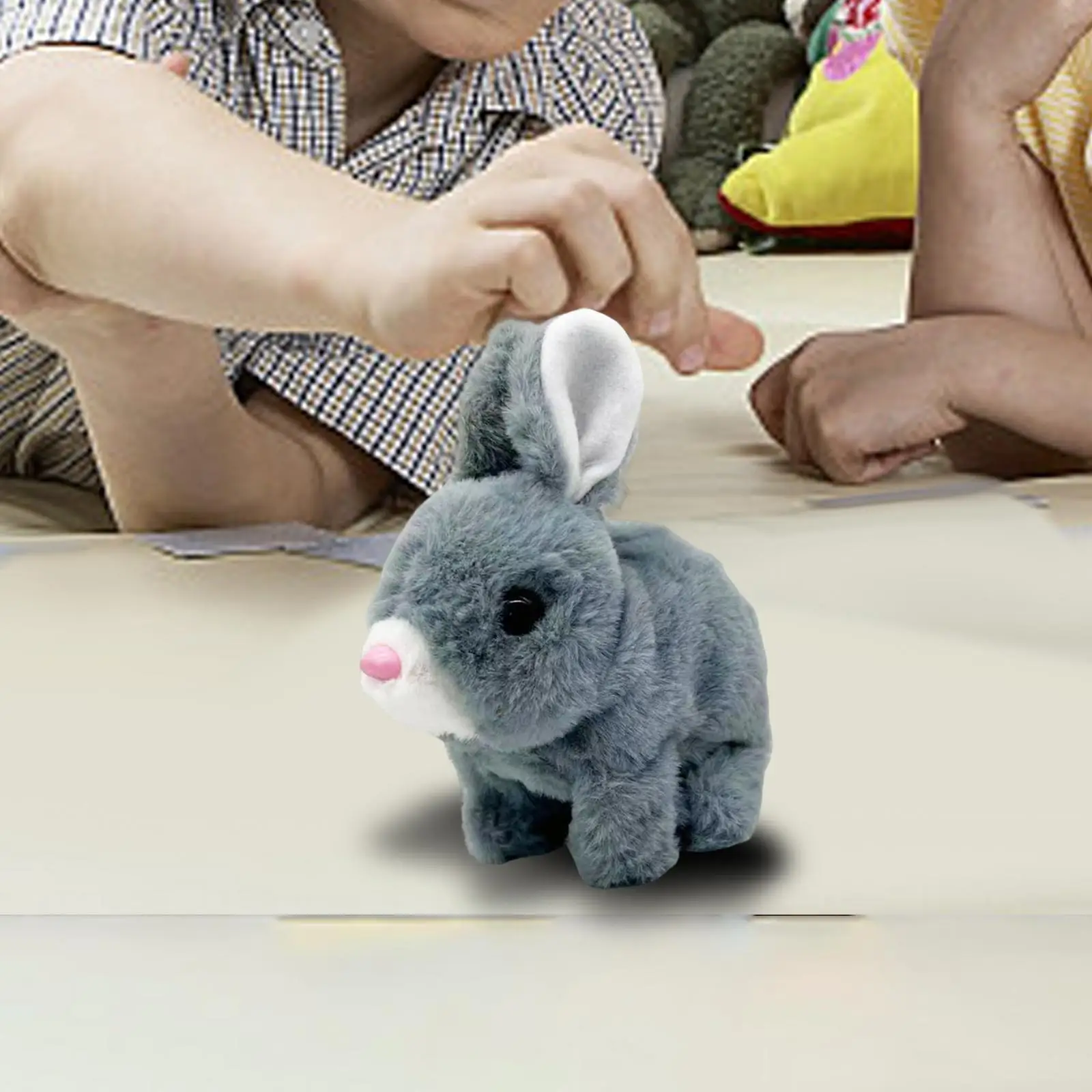 Electric Rabbit Toys Adorable Electronic Interactive Toy for Easter Holiday