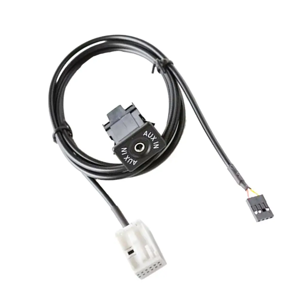 Car USB AUX Audio Cable Switch Cable Wire For RCD510 RCD310 VW Golf/GTI/R MK5 MK6  Socket 