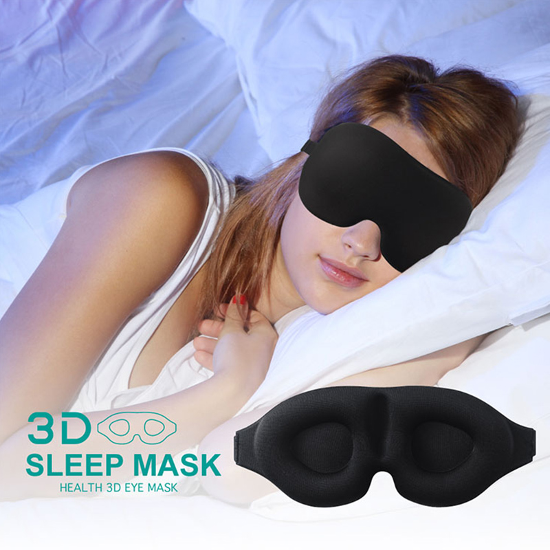 Best of 3D Sleep Mask Eyeshade Cover Shade Eye Sleeping Mask Block Out Light Eye Mask For Travel Eyeshade Night Breathable Slaapmasker Reviews & Tips