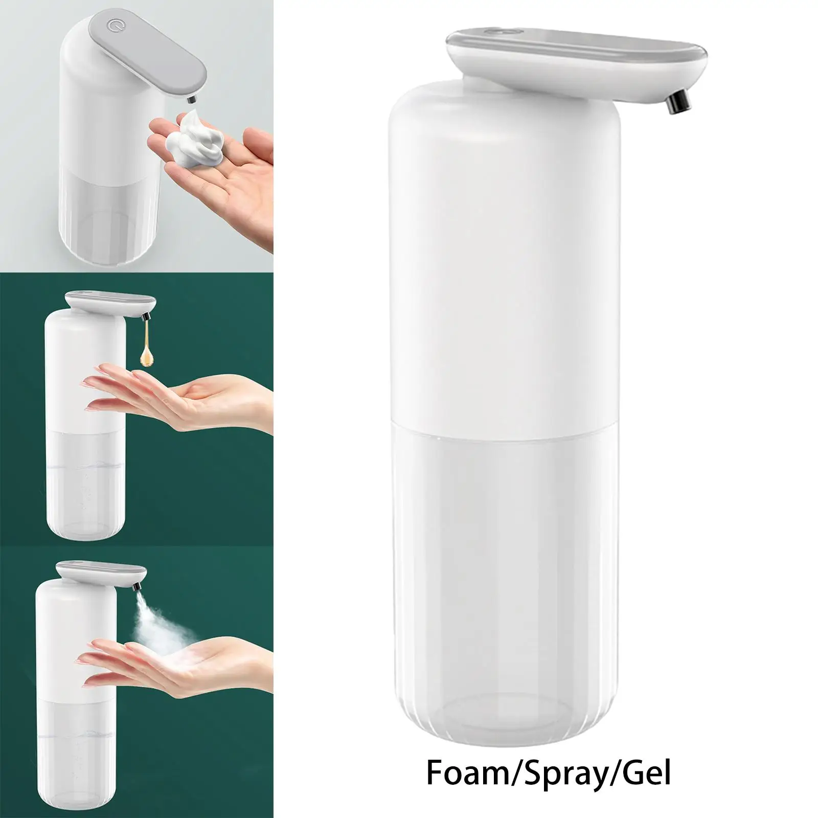Touchless Automatic Soap Dispenser Adjustable Volume 350ml for Kitchen