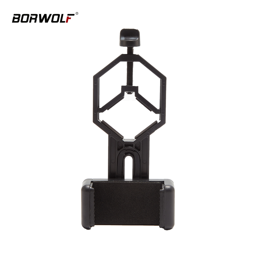 Borwolf adaptador de telefone celular plástico para