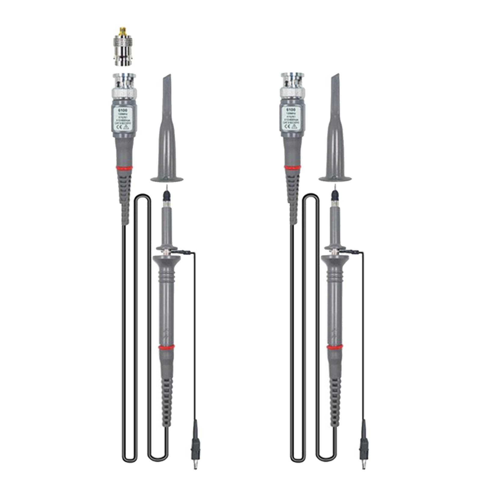 Oscilloscope Clip High Sensitivity Switchable Universal Oscilloscope Clip Probes for Digital Oscilloscopes Assisting Measurement