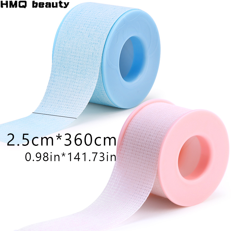 Best of Pink Breathable Easy To Tear Medical Tape Eye Paper Under Patches Eyelash Extension Supply Eyelash Extension Tape Reviews & Tips