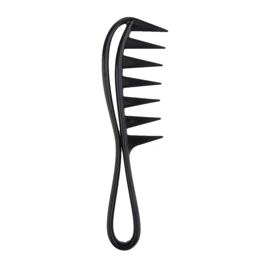 6X Jumbo Wide Tooth Comb Detangler Comb Hairdressing