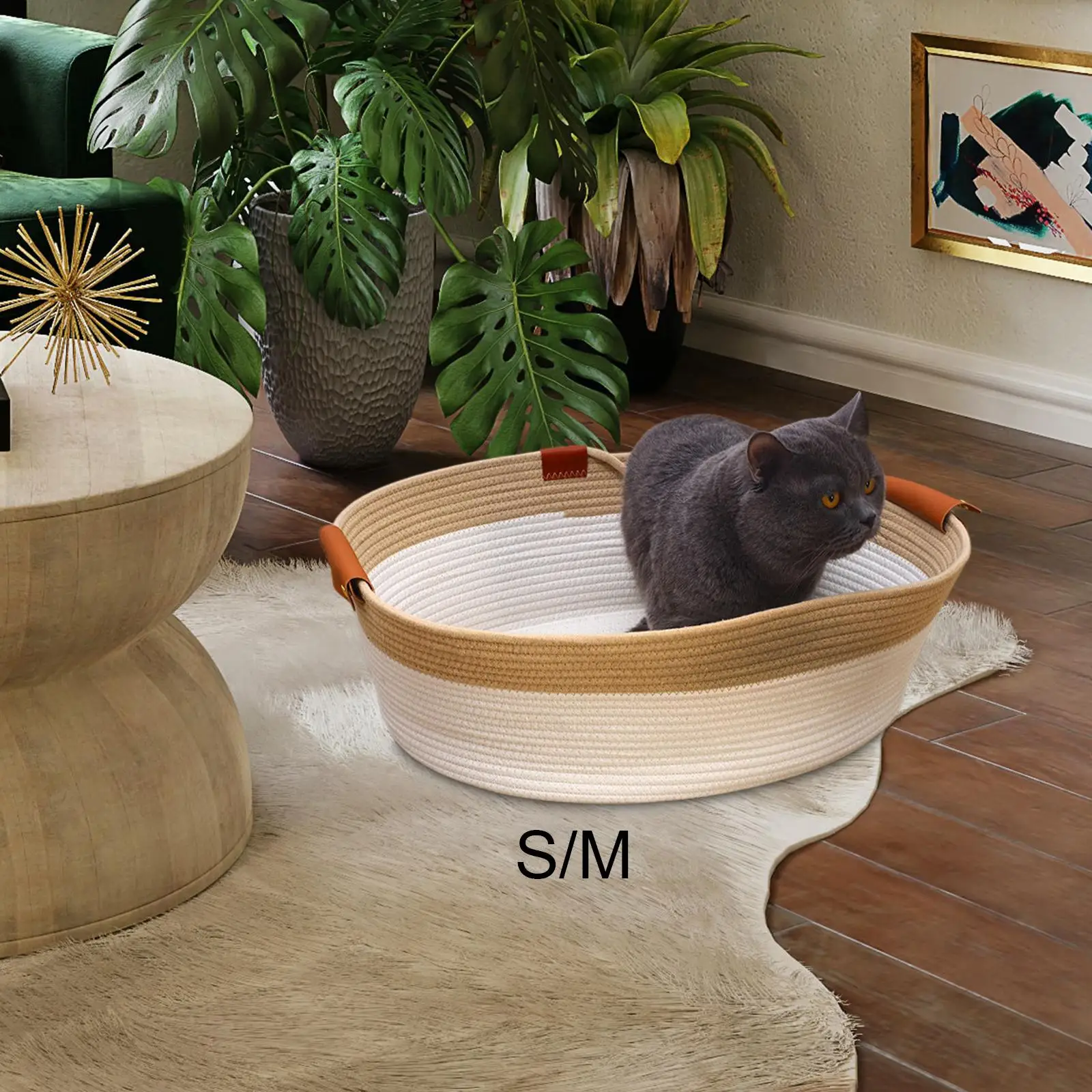 Pet Bed Comfortable Lounge Bed Four Seasons Attachments Cat Sleeping Bed for Indoor Play Kitten Rest Activity Center