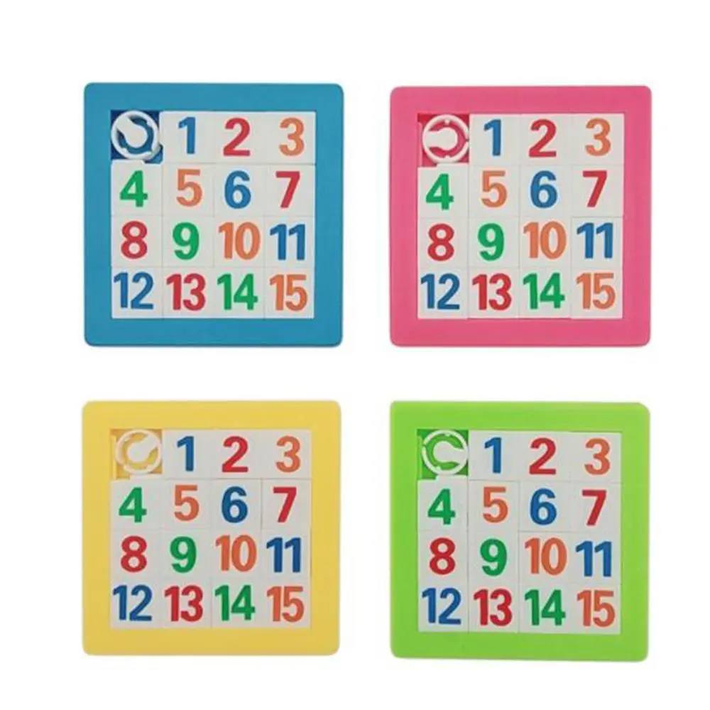 Kid Building Numbers Learning Jigsaw Game Toys Puzzles Educational Toy Gift LU 