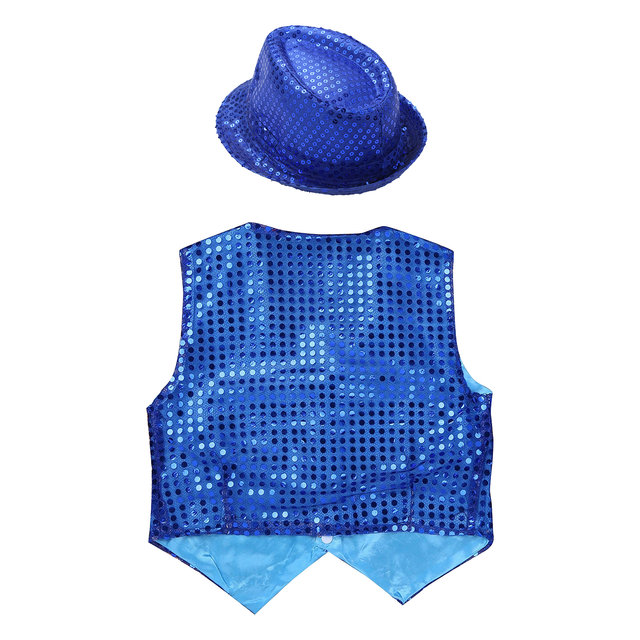 Freebily Bébé Enfant Paillette Gilet De Mariage Soirée