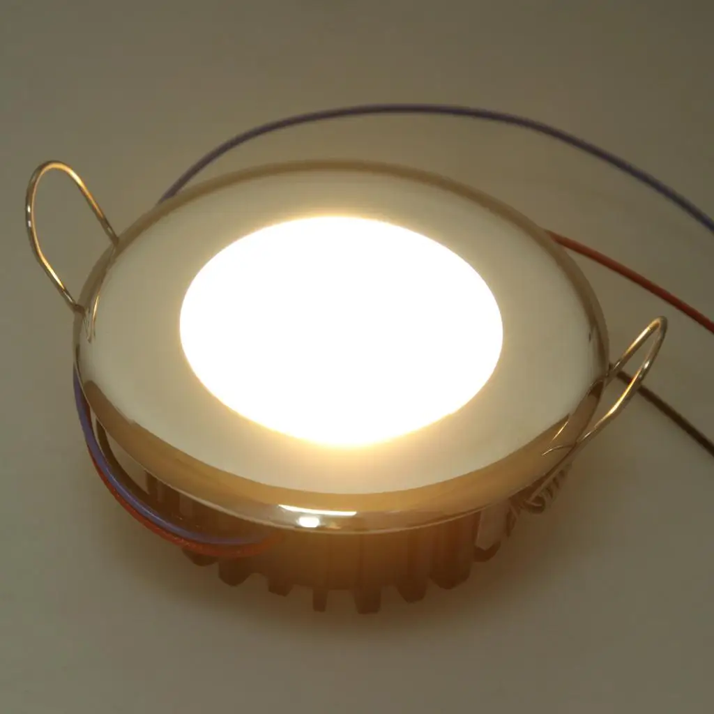 10-30V LED.6 Inch Panel Light Recessed Ceiling Down Light Lamp 3000K
