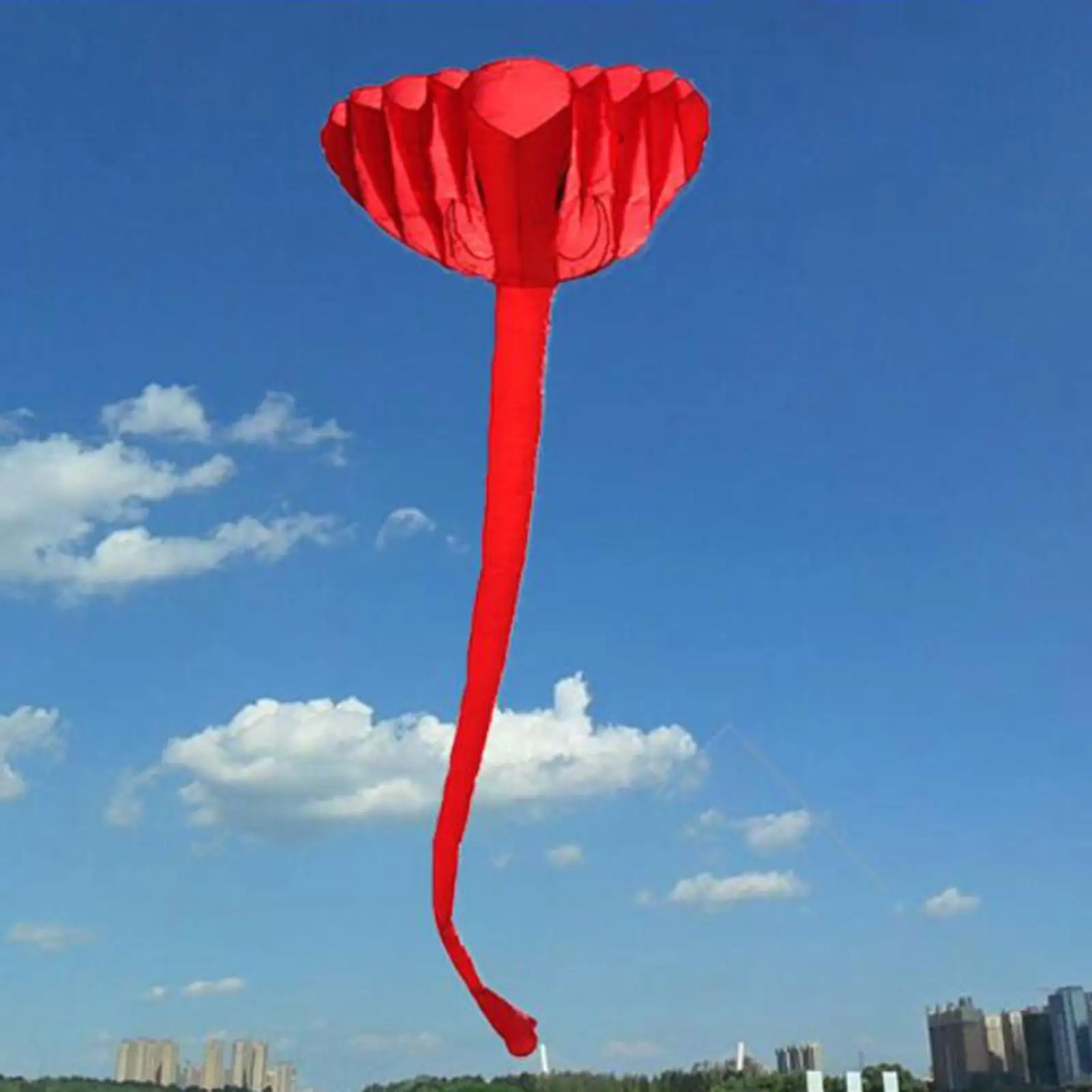 Large Elephant Kite for Boys Girls Beach Trip Outdoor Games Activities