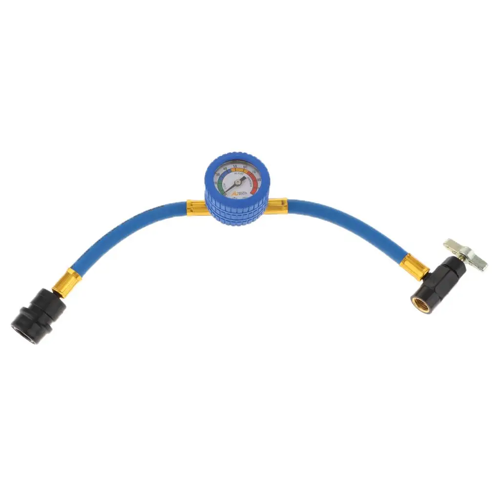 Car R134A Air Conditioner Gas Charge Hose Replenishment Tools