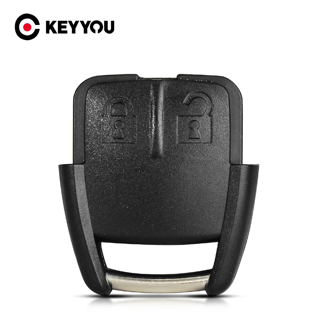 KEYYOU 2-Tasten ohne Klinge für Chevrolet Cruze Aveo für Opel Ersatz-Fernschlüsselgehäuse – Detail 3