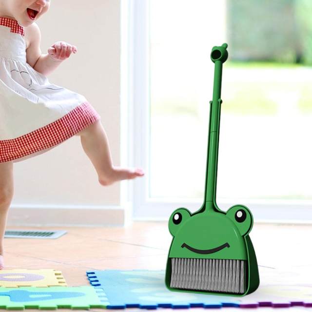 Kids Cleaning Set Realistic Toddler Broom Set for Housekeeping Educational Baby  Cleaning Toys with Broom Dustpan Vacuum Cleaning - AliExpress