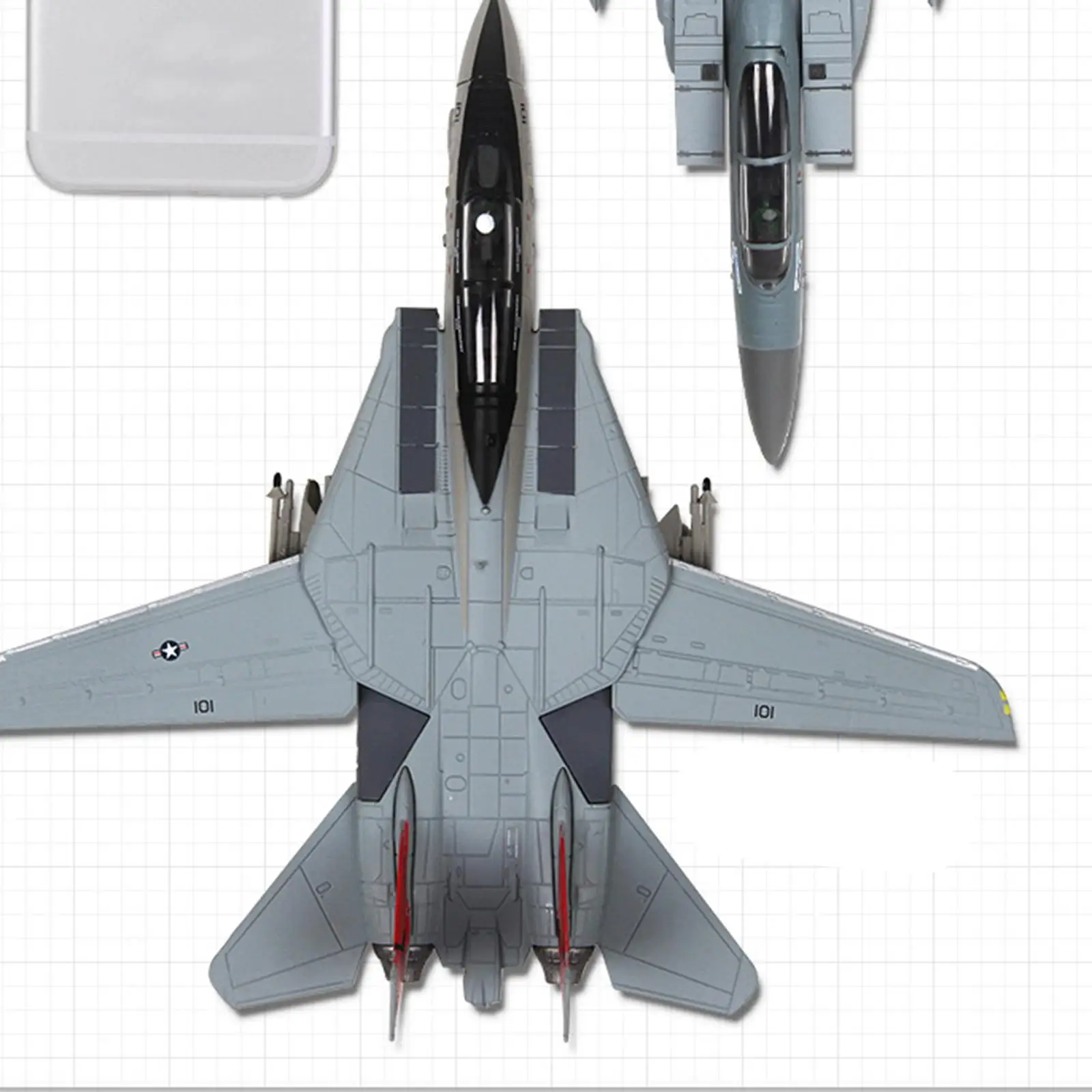 1:100 Scale F15 Aviation Model Collectibles Display, Toys for Teenagers