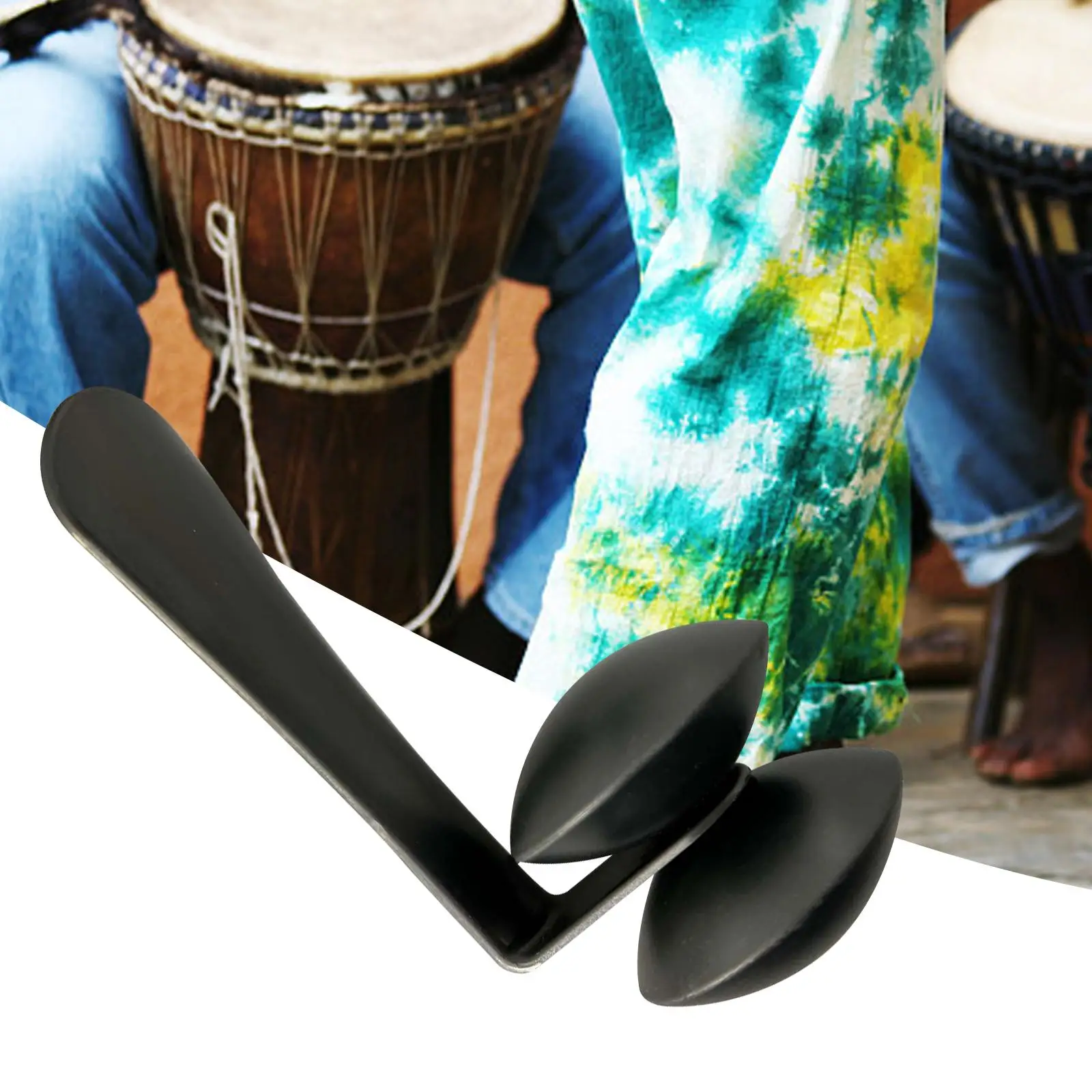 Percussion foot shakers Portable Rhythm Shakers Rattles for Drummers Music Clubs Percussion Ensembles