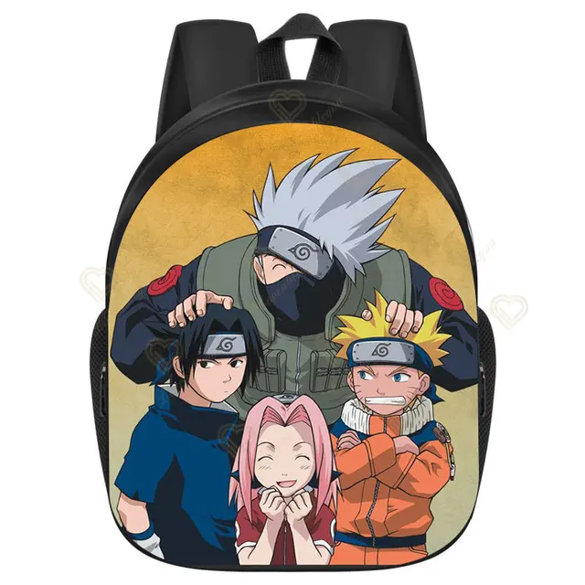 16 Inch Anime Naruto 3d Print Children Backpacks Girl Boys