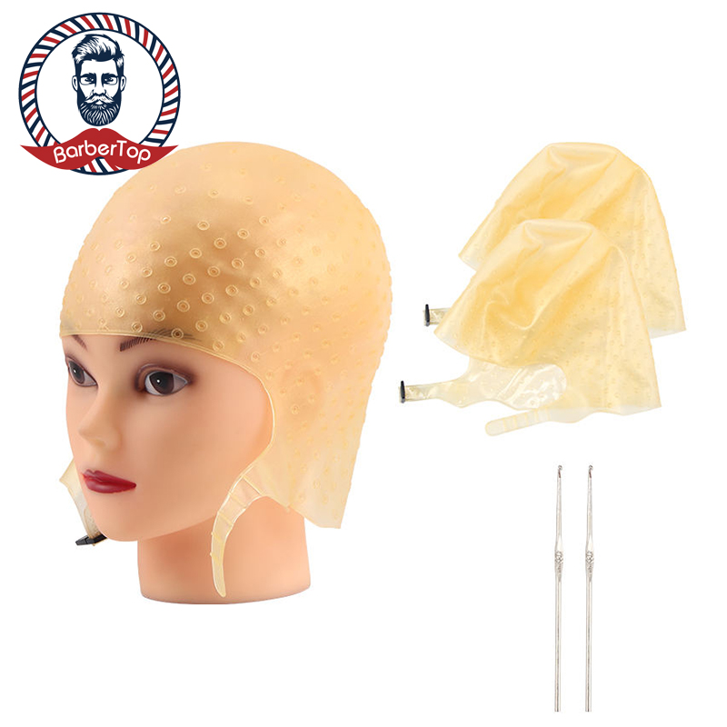 Best of Professional New Silicone Hair Dyeing Cap Silicone Hair Dyeing Cap With Metal Hooks Salon Coloring Hair Care Styling Tools Reviews & Tips