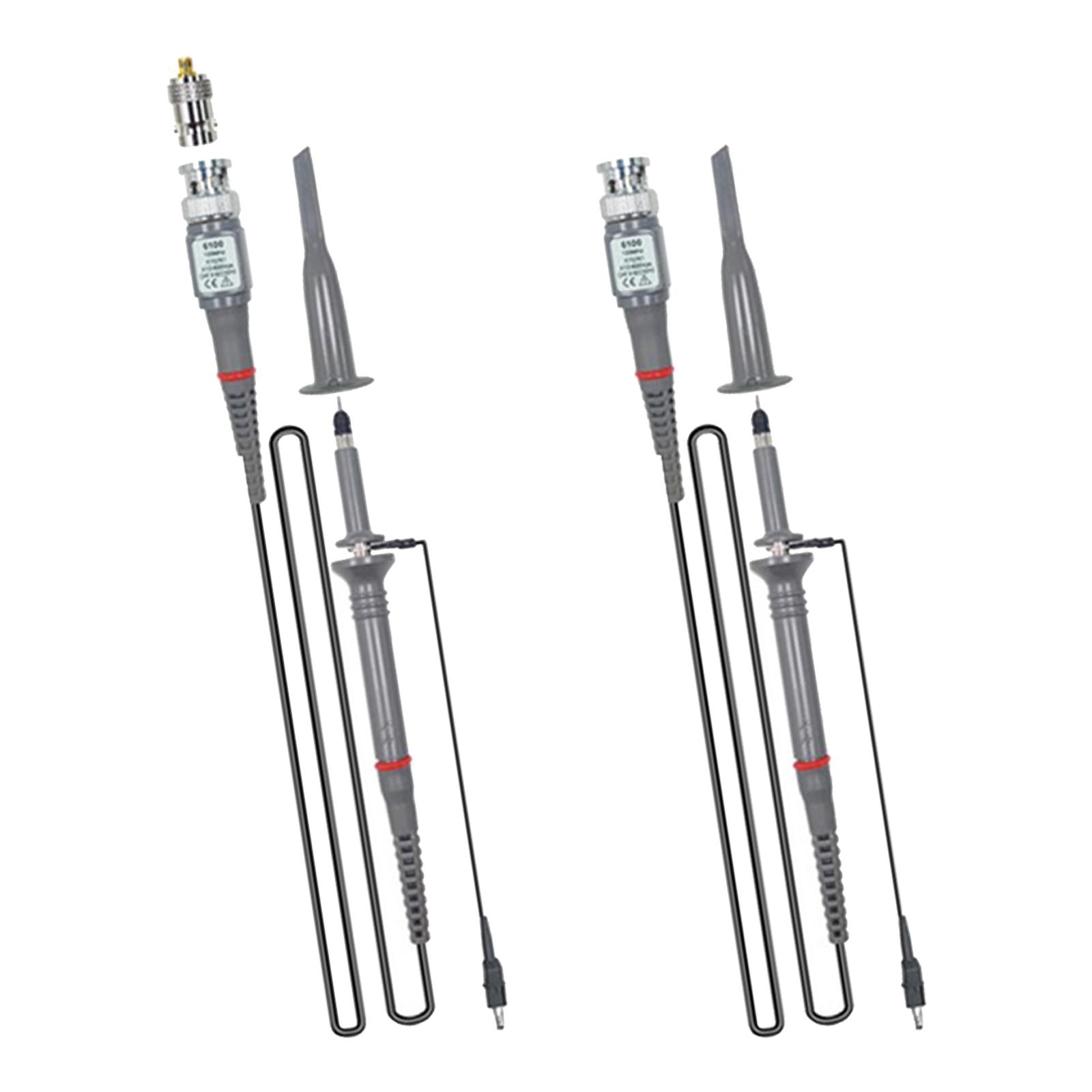 Oscilloscope Clip High Sensitivity Switchable Universal Oscilloscope Clip Probes for Digital Oscilloscopes Assisting Measurement