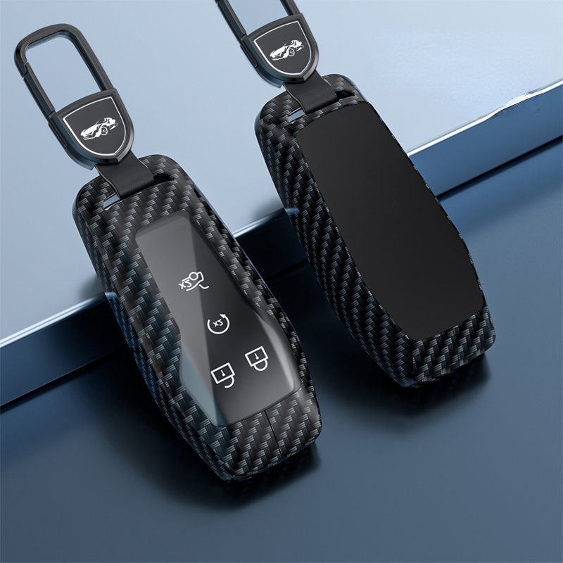 Custodia portachiavi per auto in lega Tpu per Ford Fusion Mondeo Mustang F-150 Explorer Edge 2015 2016 2017 2018 accessori per auto - Sb809fdb7f3f447abb14f3fe81f211424E