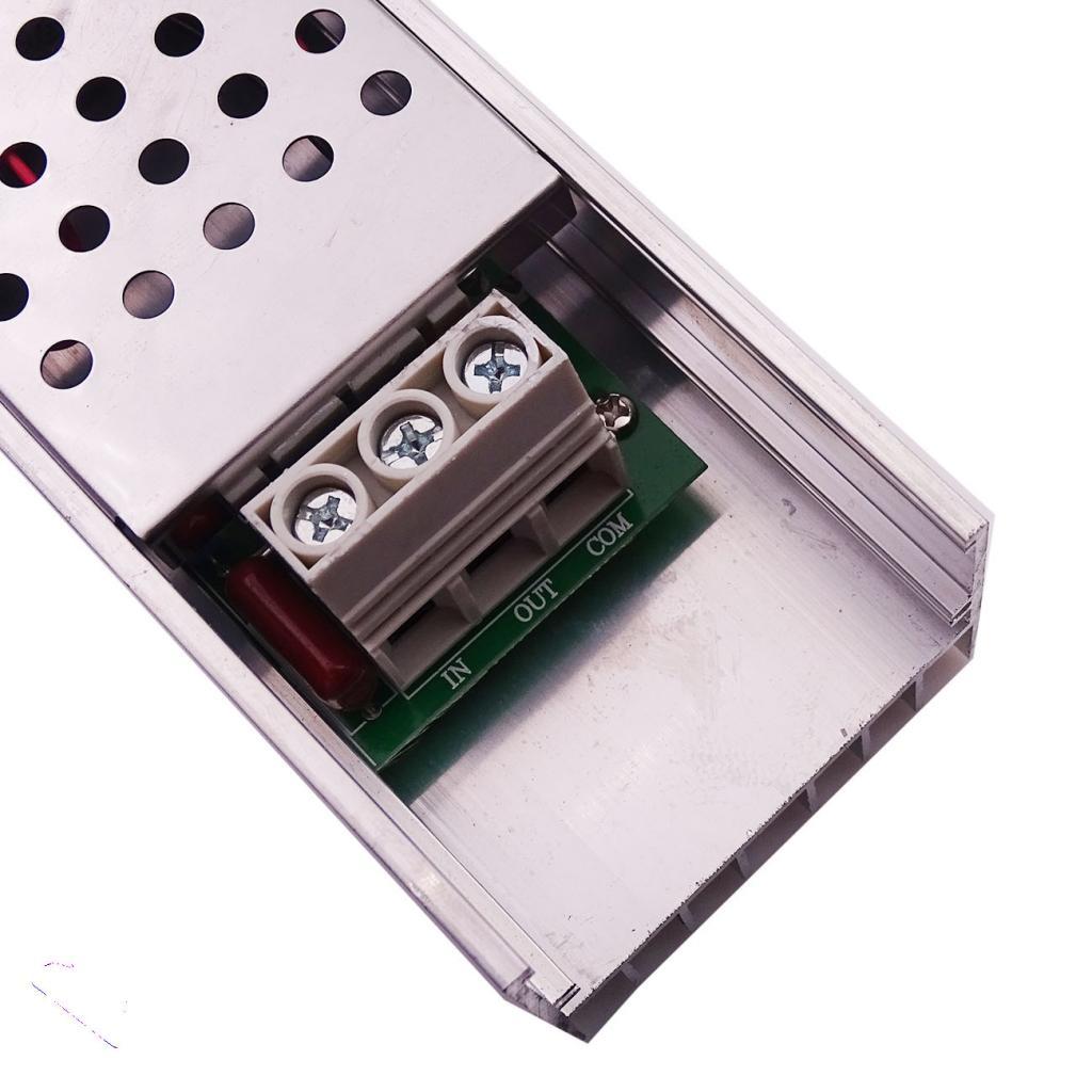 AC 220V 10000W SCR Electric Voltage Regulator Dimmer Temperature Motor Speed Controller