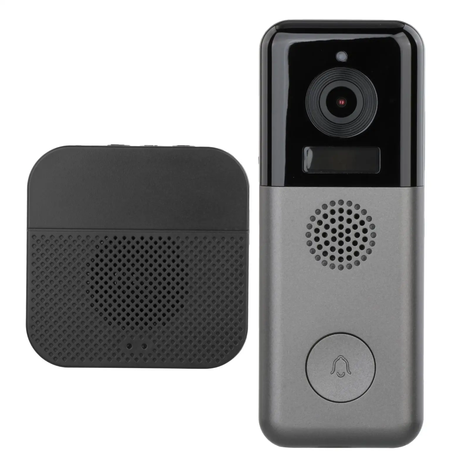 Wireless Video Doorbell Camera 2 Way Audio Intelligent Weatherproof UHD