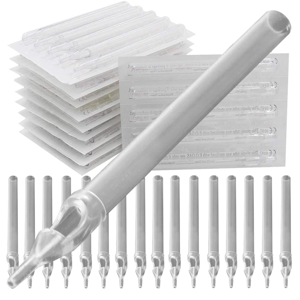 Best of 50PCS Long Tattoo Tips White Disposable Tattoo Nozzle Tips Tube For Tattoo Machine Needles Supply Reviews & Tips