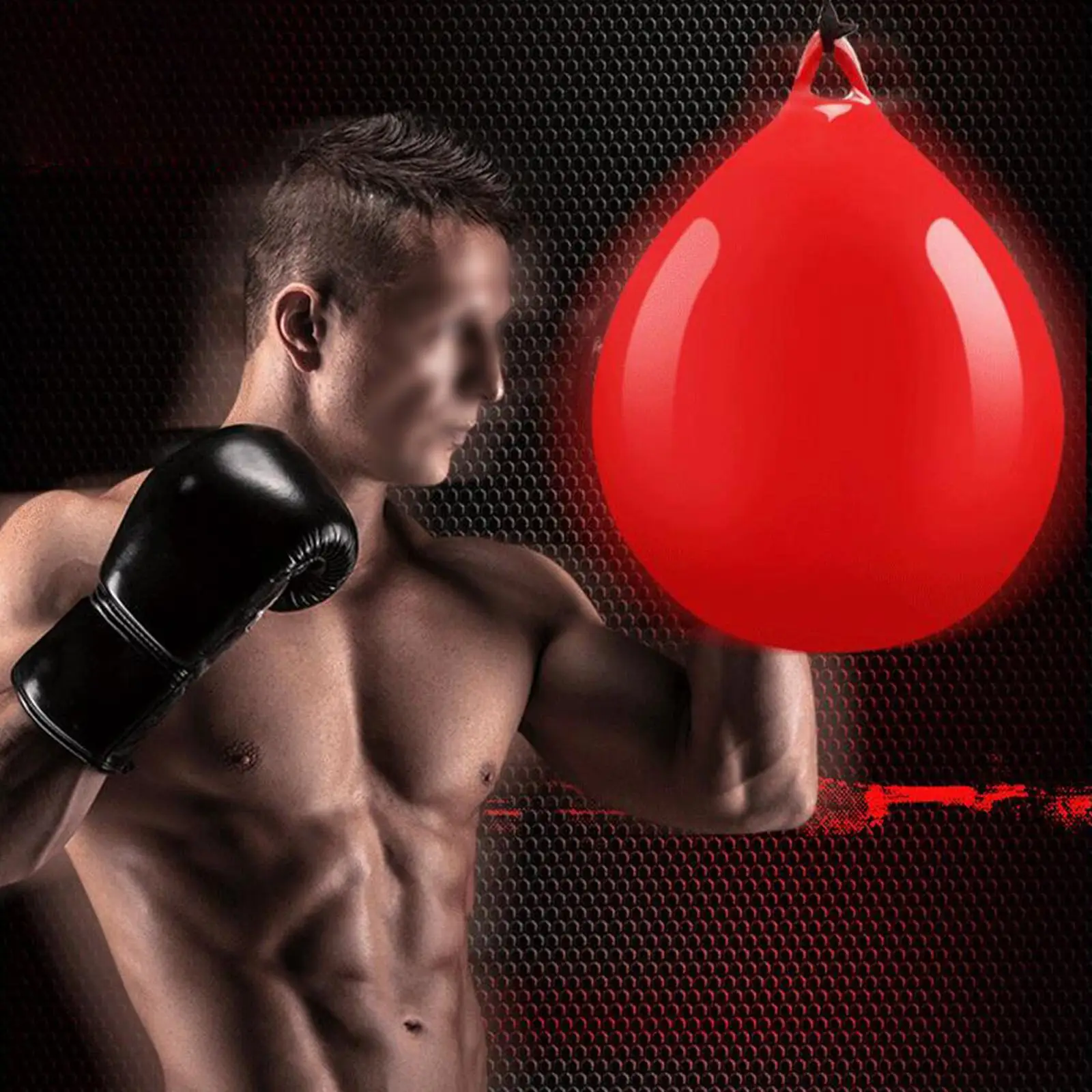Water Injection Heavy Bag Filled with Water Water Punching Bag Punch Bag for Men Women Sports Training Equipment Karate Gifts