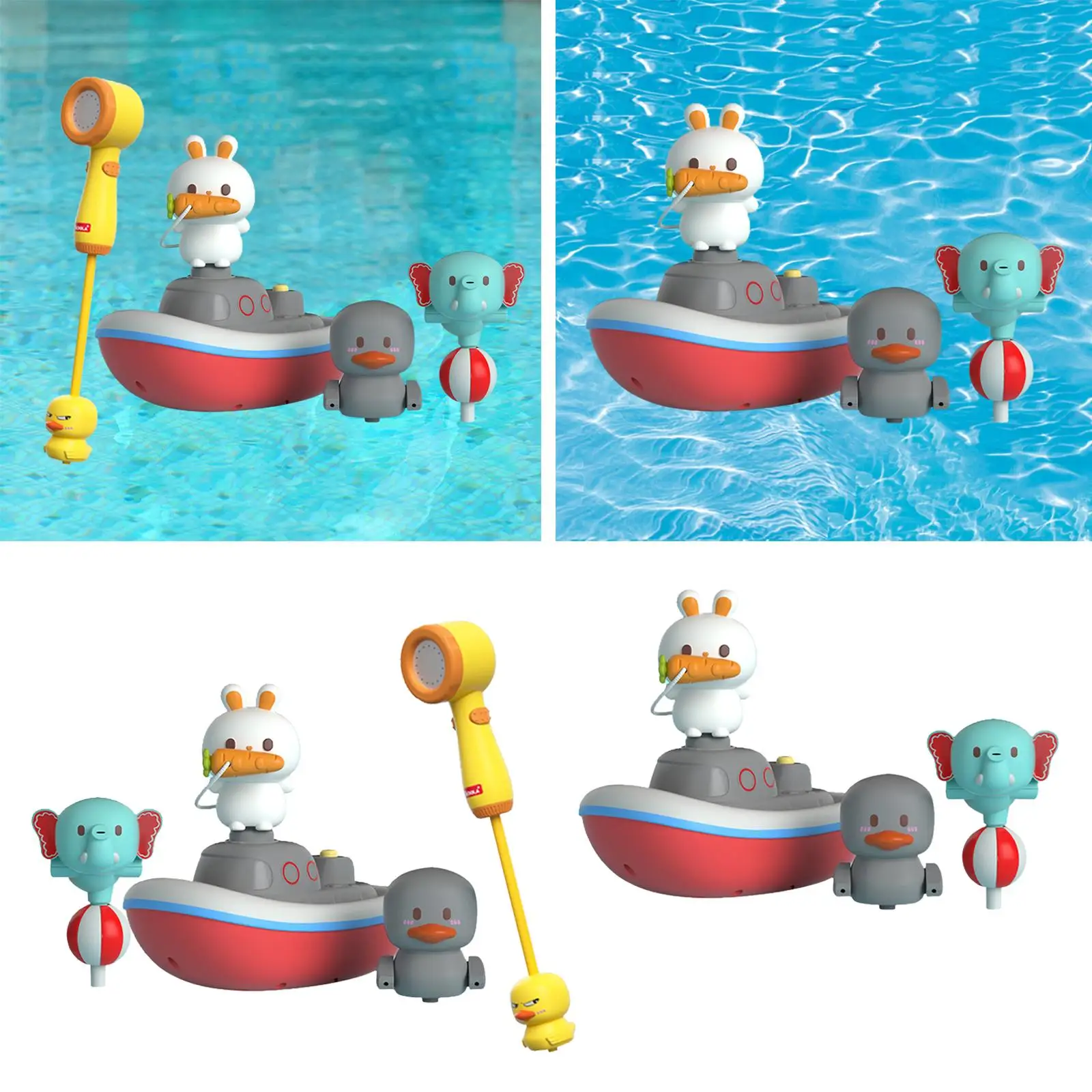 Baby Bath Toys Duck Bath Toy Sprinkler toy Bathtub Water Toys for Girls